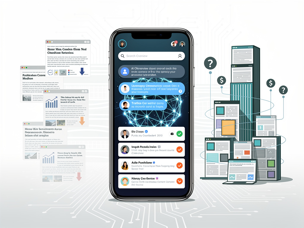 Google AI overviews transform search and disrupt traditional web traffic