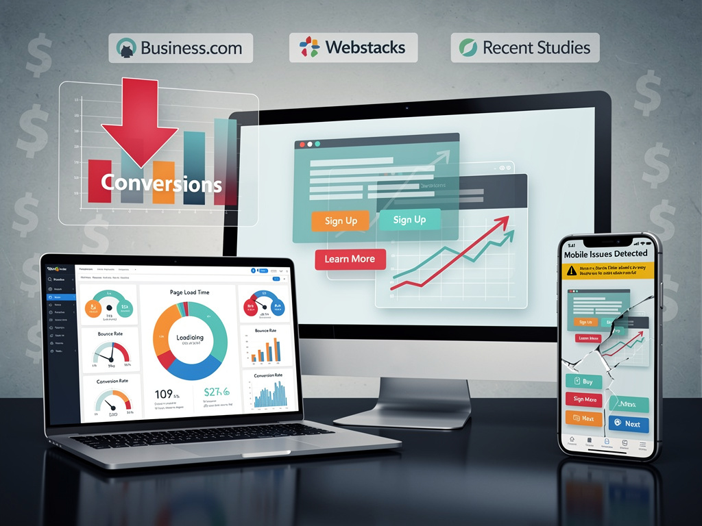 Hidden design issues undermine website conversion rates