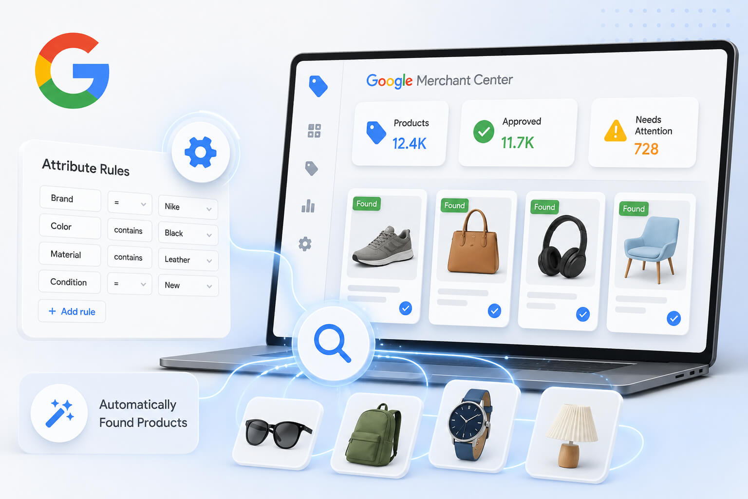 Google Merchant Center attribute rules