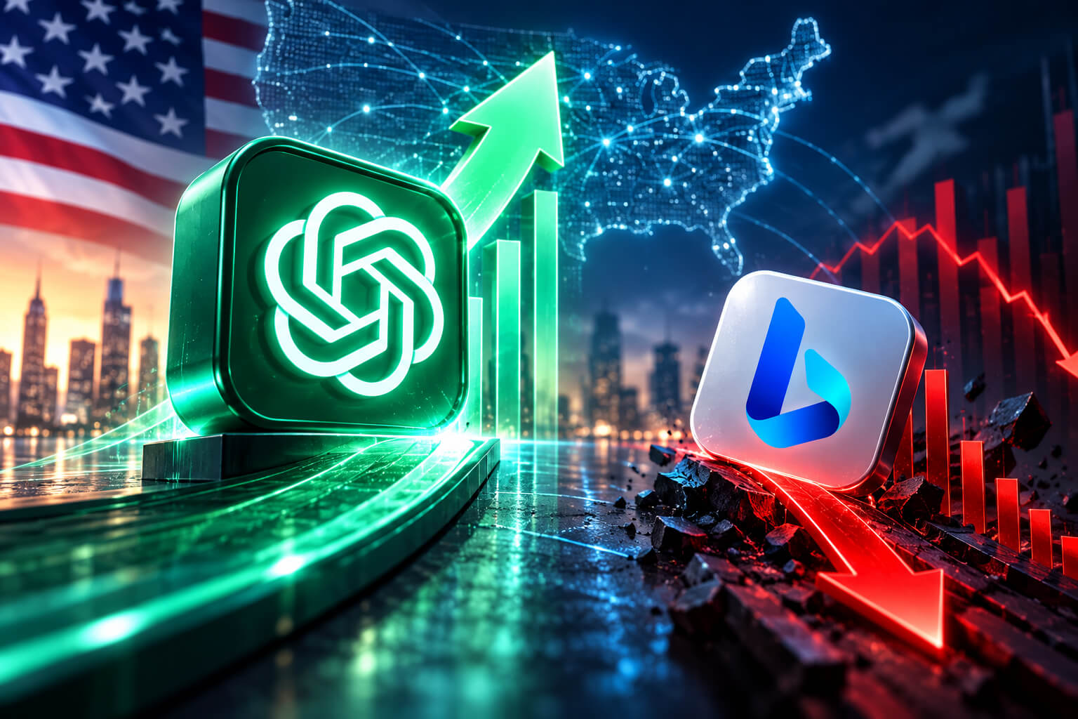 U.S. website traffic rankings